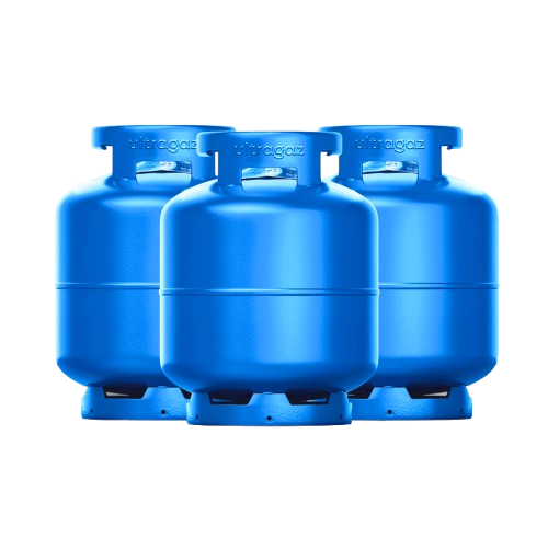 Combo 3 Botijões de Gás 13kg